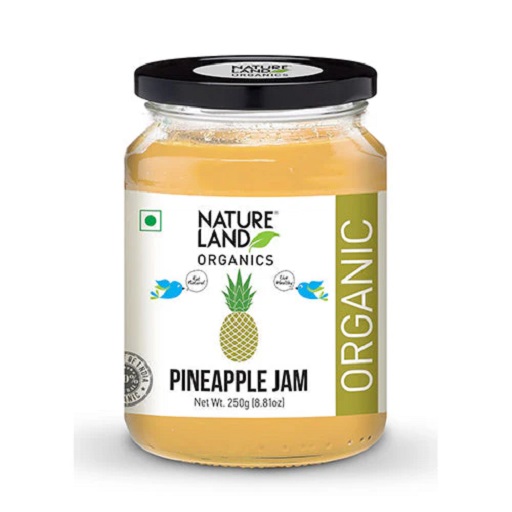 Organic Pineapple Jam 250 Gm